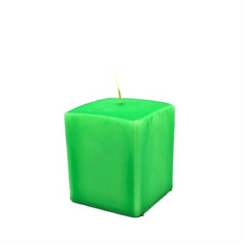 MOCCOLO QUADRATO ø7,5 h9 VERDE AMAZZONIA
