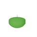 CONF. DA 6 CANDELE GALLEGGIANTI 6X3 LINEA EVENTI VERDE PINO