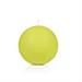 EVENTI CONF. DA 6 CANDELE SFERICHE H6 DIAM.6 VERDE ACIDO