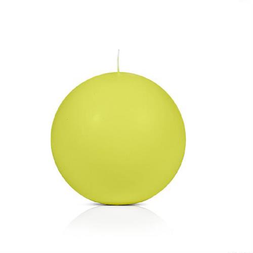 EVENTI CONF.DA 6 CANDELE SFERICHE H8 DIAM.8 VERDE ACIDO